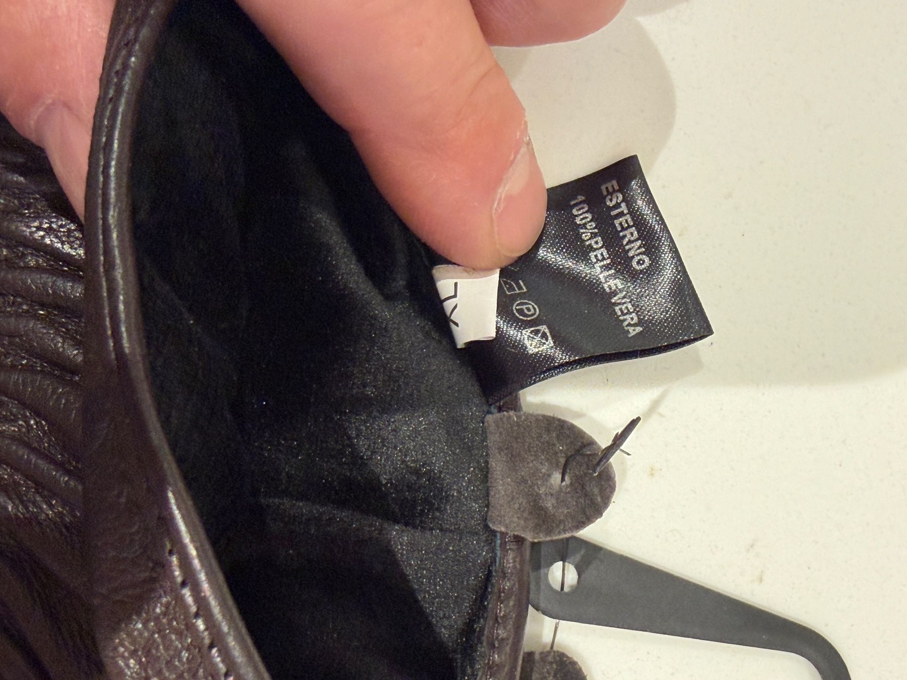 Sonstige Accessoires für Herren: Echt Leder Finger Handschuhe xl braun – Neu und originalverpackt aus Wolfhalden von frischi1973 3
