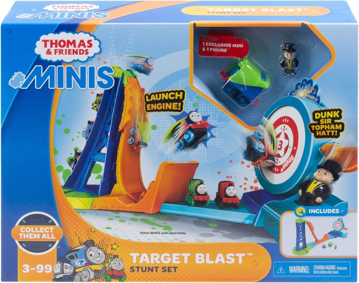 Fisher-Price Giocattoli: Thomas & Friends Minis Target Blast - Stunt Set – Nuovo (secondo la descrizione) da Lugano venduto da Pocketpixel 2