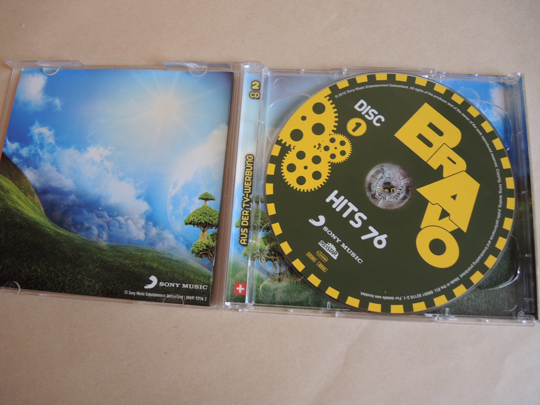 CD: BRAVO Hits 76 Doppel CD Top Zustand Plüsch Adele Stress .... – Usato da Rorschach venduto da maeck8 1
