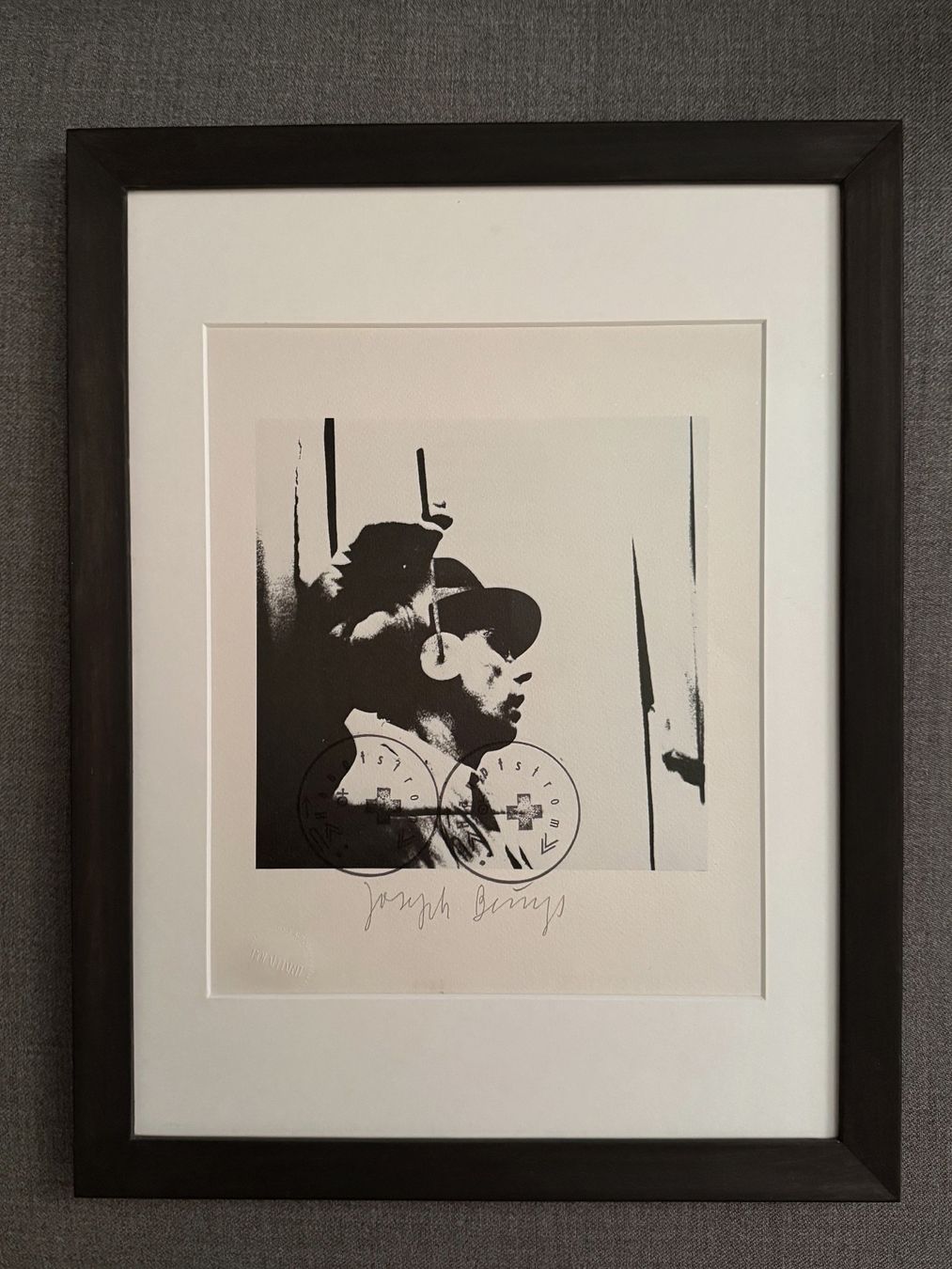 Foto & Immagini: Joseph Beuys signierter Druck – Usato da Solothurn venduto da Spektrum007