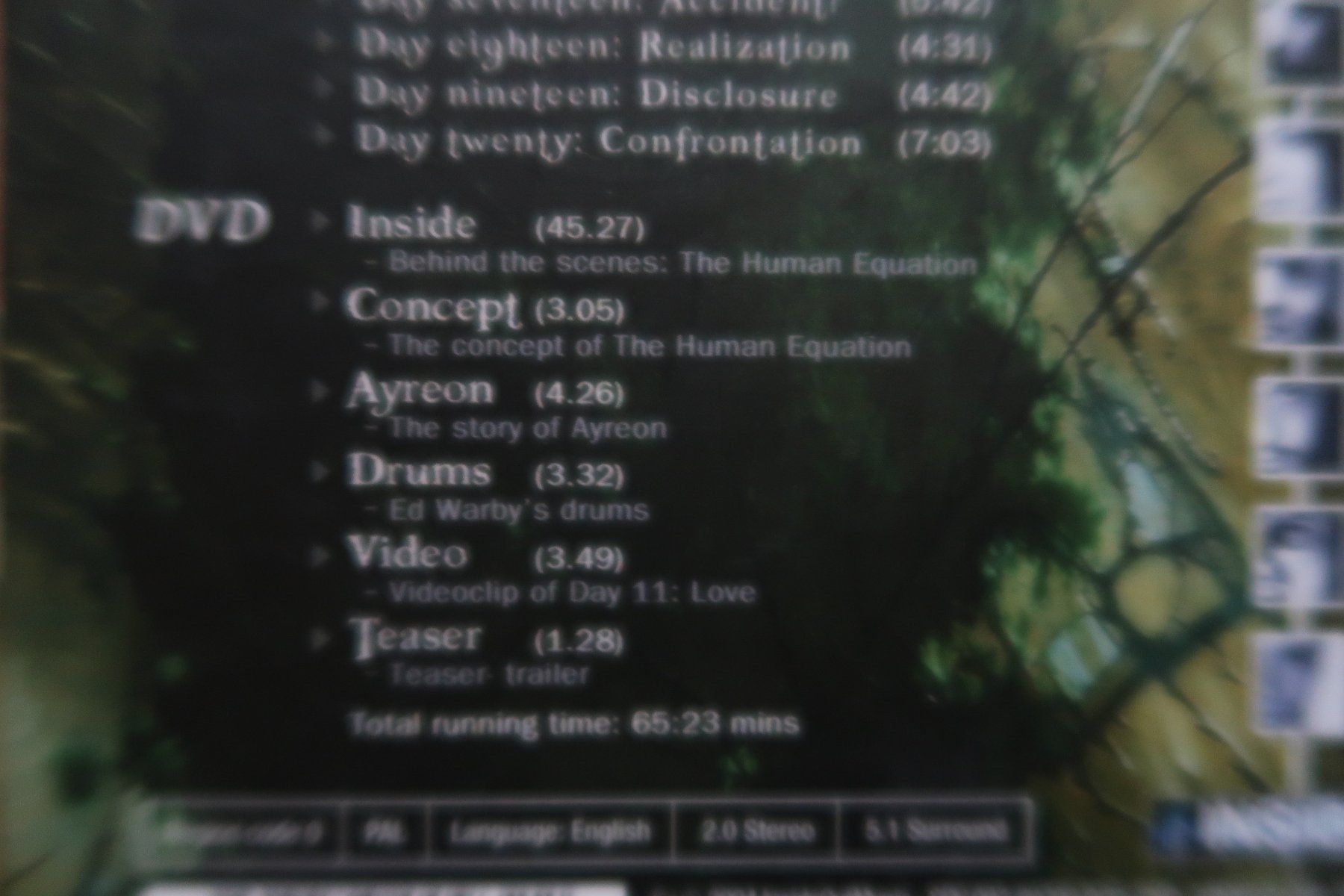 CDs: AYREON - THE HUMAN EQUATION - 2x CD + BONUS DVD BOX – Gebraucht aus Basel von Patiscat 4