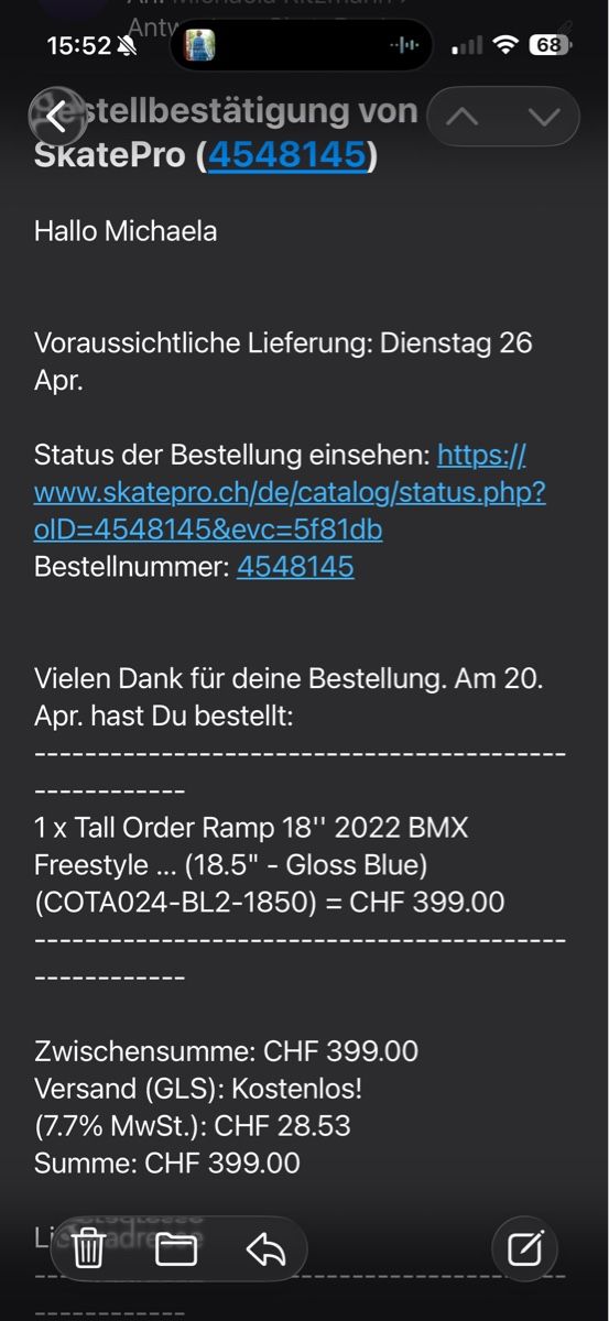 Velos: Tall Order Ramp 18" BMX Freestyle Velo – Gebraucht aus Nottwil von Rima82 4