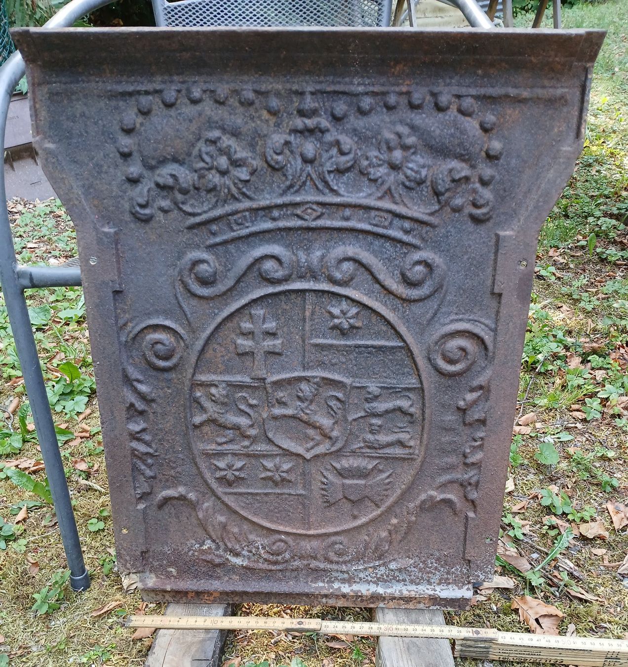 Autres meubles anciens: Ofenplatte von Holzofen – D'occasion à Bilten par Archiv55