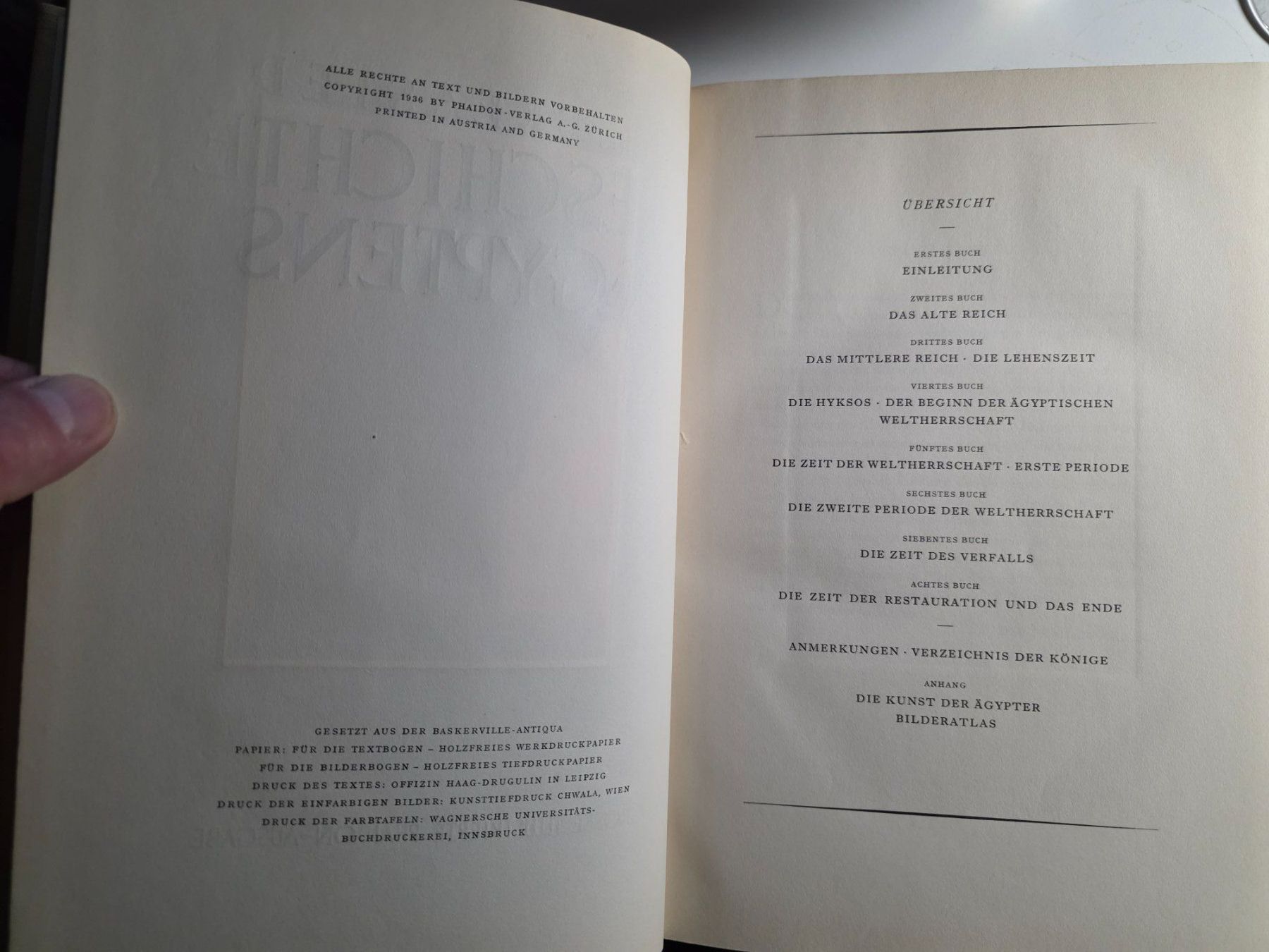 Libri: Geschichte Ägyptens - J.H.Breasted - 1936 – Usato da Walterswil BE venduto da Lonitti 5