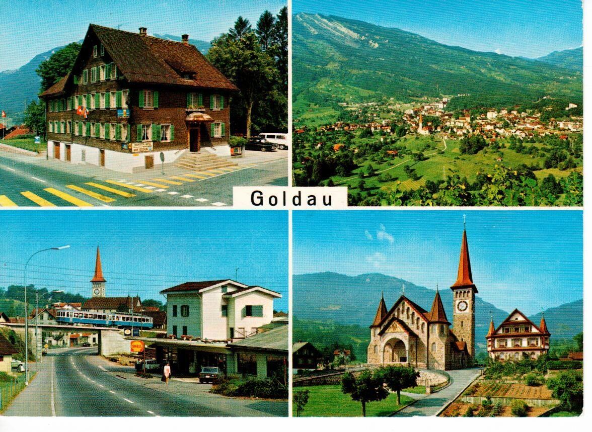 Cartoline postali: Goldau – Usato da Wolhusen venduto da Curver9