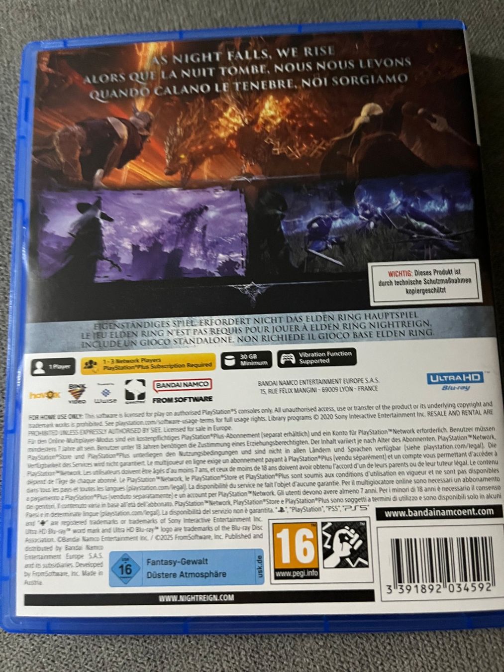 Giochi: PS5 Elden Ring Nightreign – Usato da St. Gallen venduto da fabio813 1