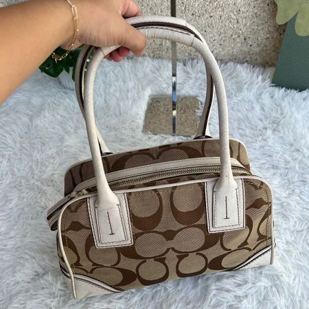 Coach Handtasche, Bowling Bag, Mini Bag, Top Zustand!