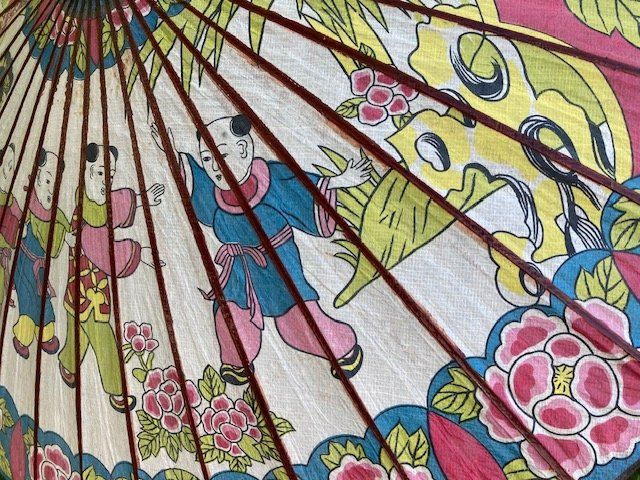 Ombrelloni: Ombrelle japonaise ancienne – Usato da Onex venduto da gga_5vcf 6