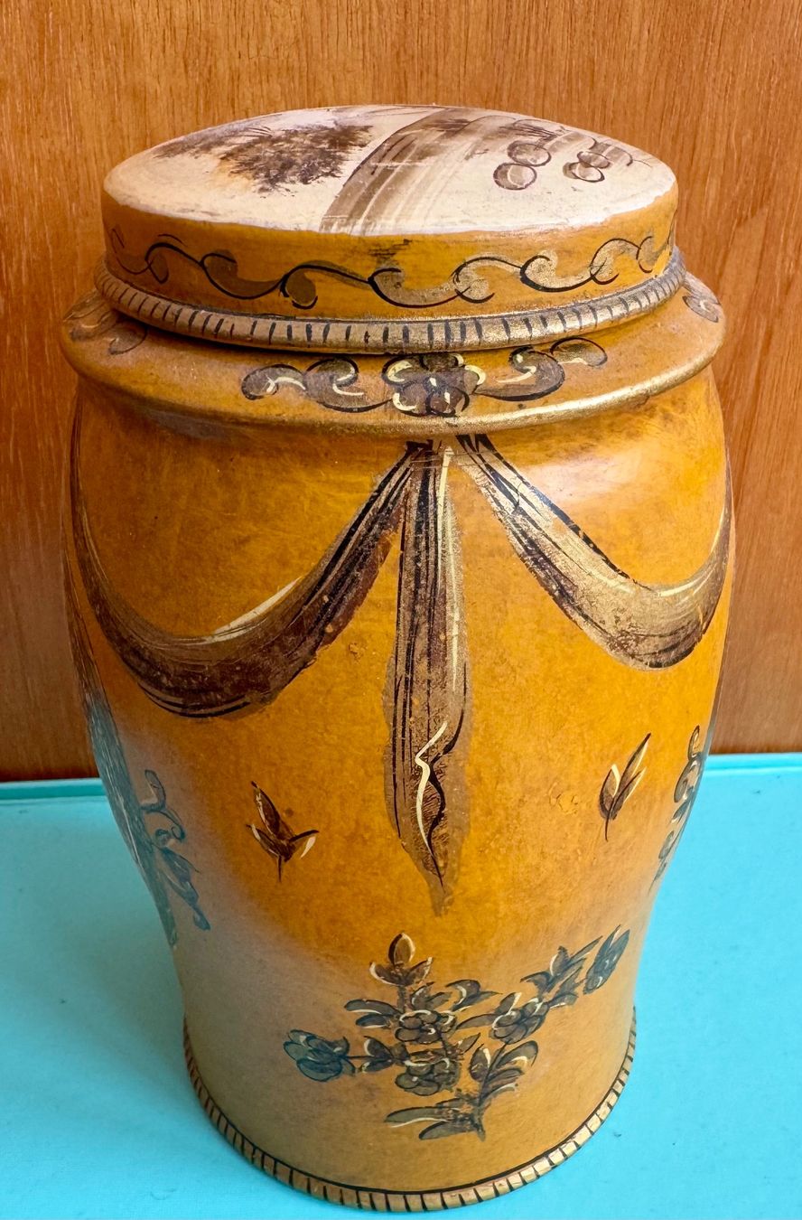 Autres articles pour la maison: Teedose vintage mit chinesischen oder japanischer Malerei – D'occasion à Grabs par Barbstucky 3