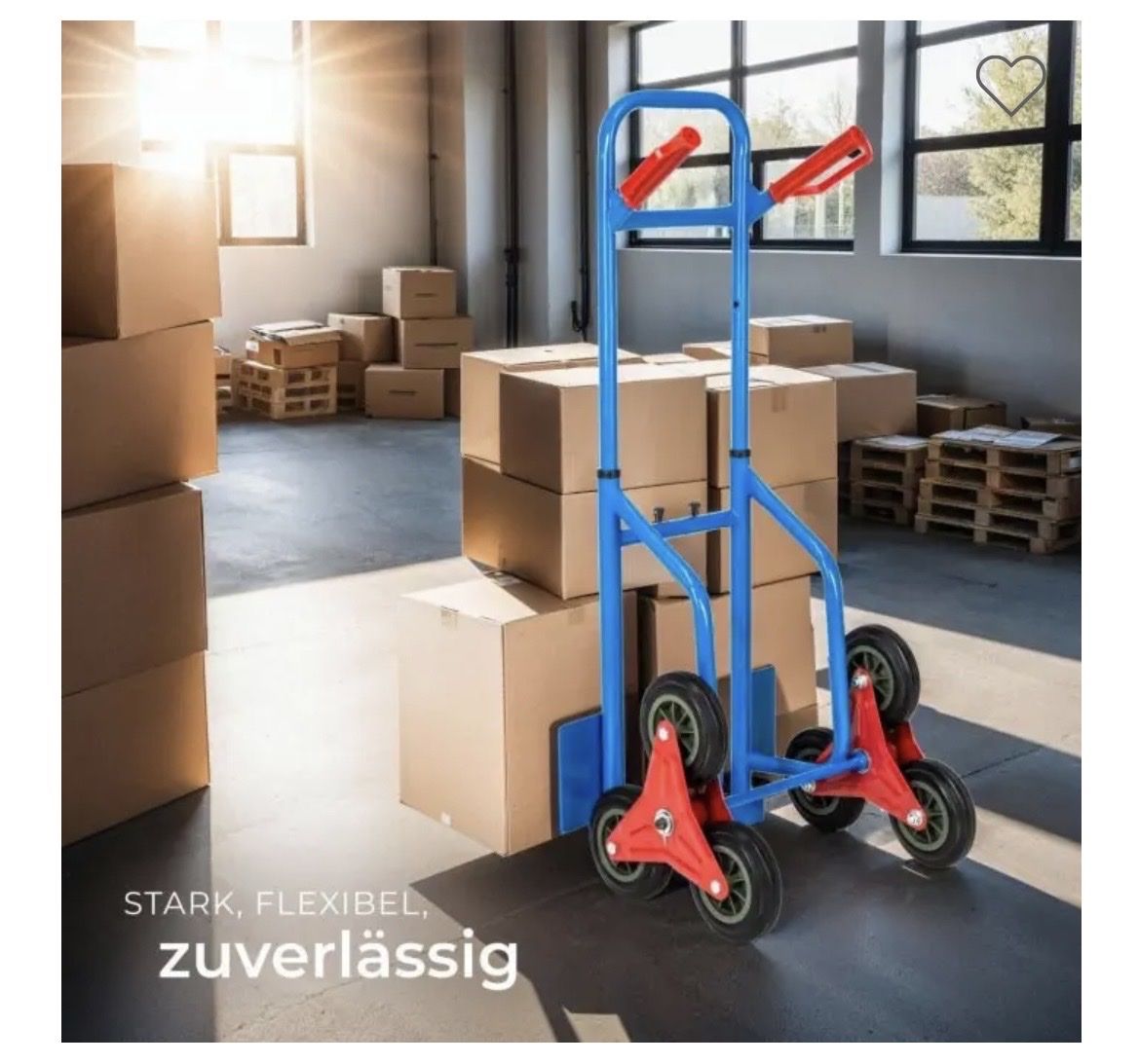 Tutti gli attrezzi: Treppensackkarre Treppen Tectake 200kg – Usato da Schaffhausen venduto da vandemonian 6