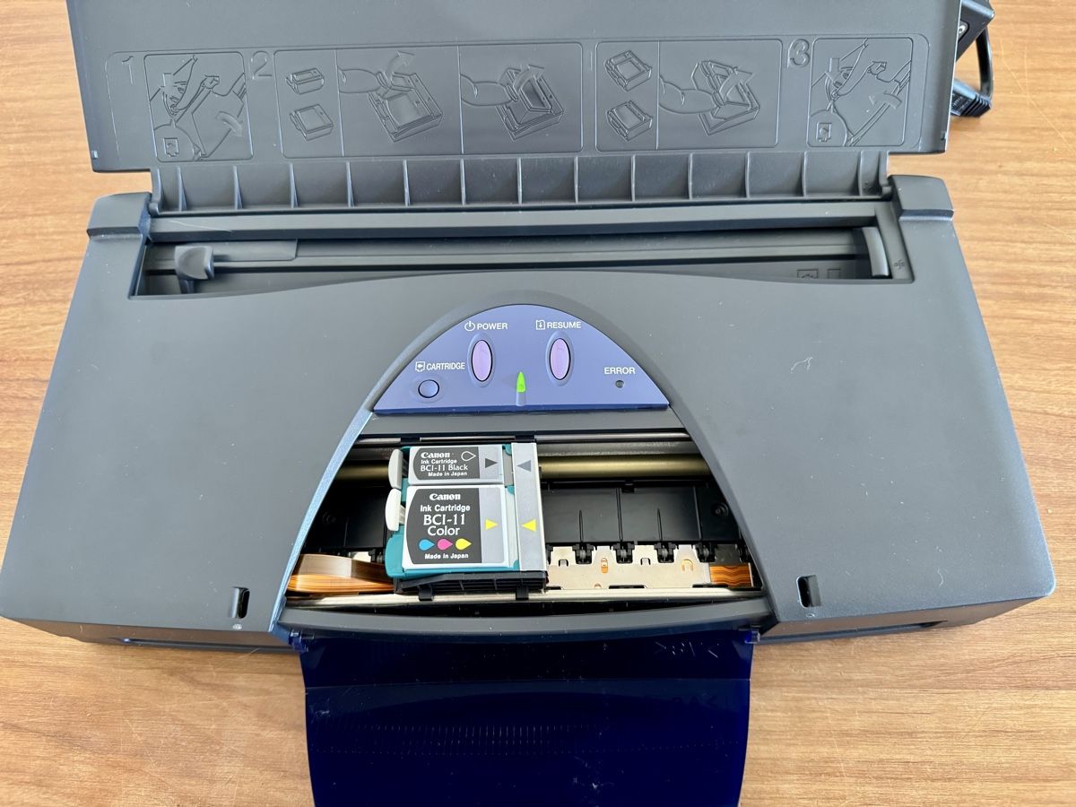 Stampanti: Canon BJC-85 Mobile Bubble Jet Printer - Top Zustand! – Usato da Zürich venduto da Nobs1 6