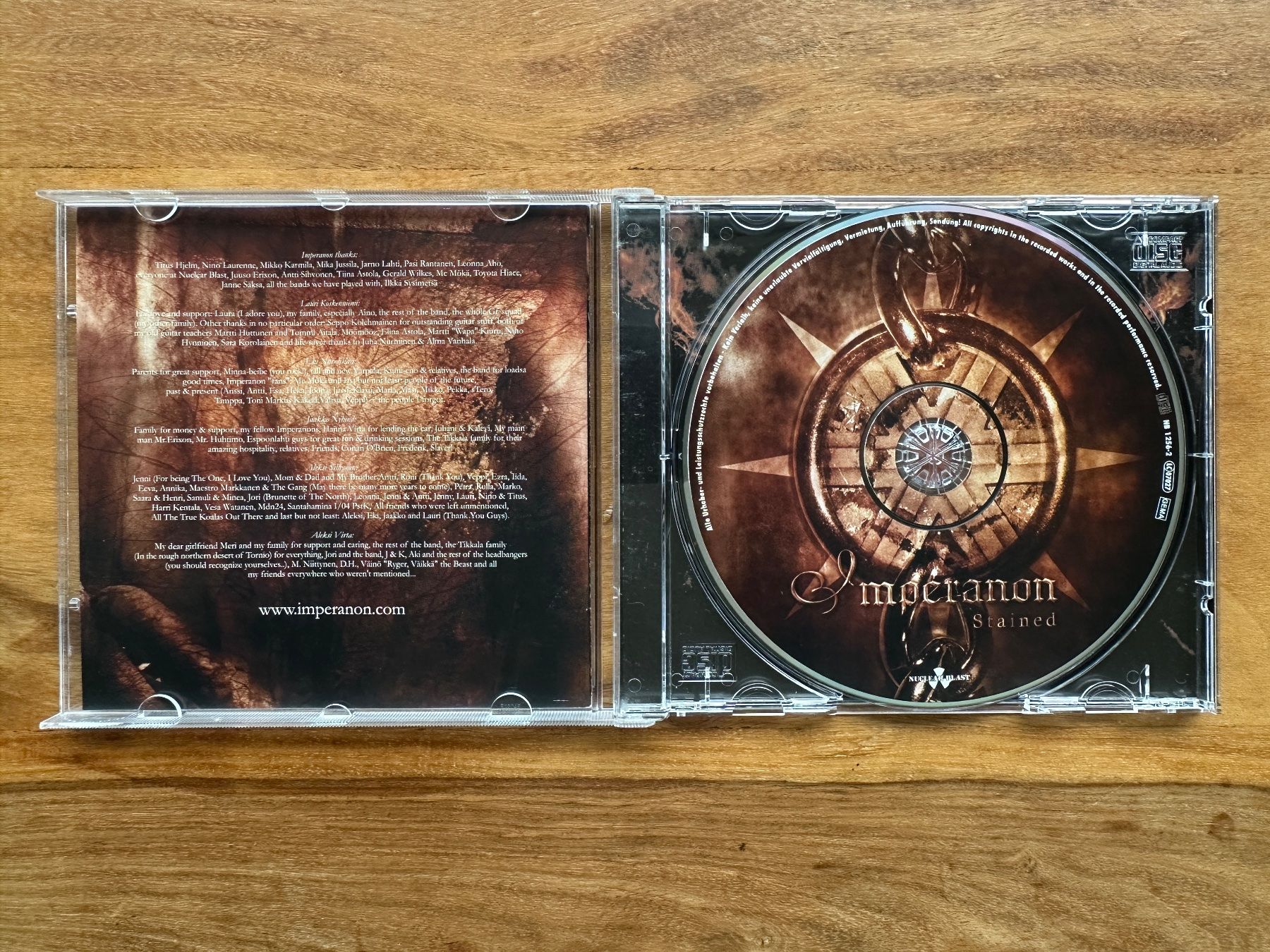 CD: Imperanon - Stained (CD Melodic Death Metal) – Usato da Horgen venduto da flyingpenguin2000 1