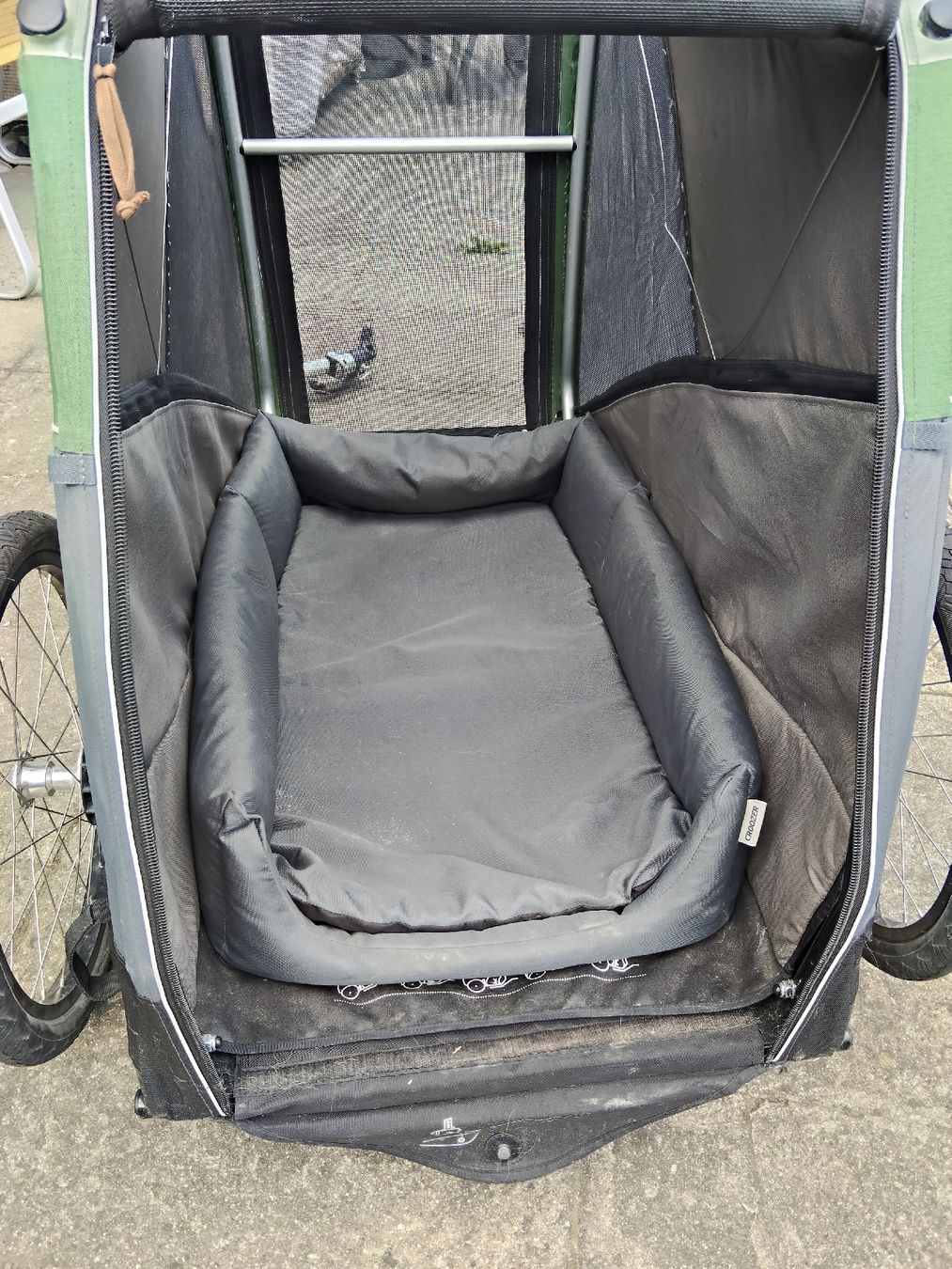 Croozer Rimorchi: croozer Hundeveloanhänger – Usato da Kulmerau venduto da Sendy 3