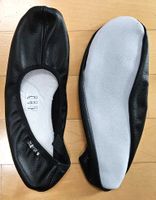 BLEYER Gymnastikschuhe aus Leder Gr.40, Schwarz, Neu