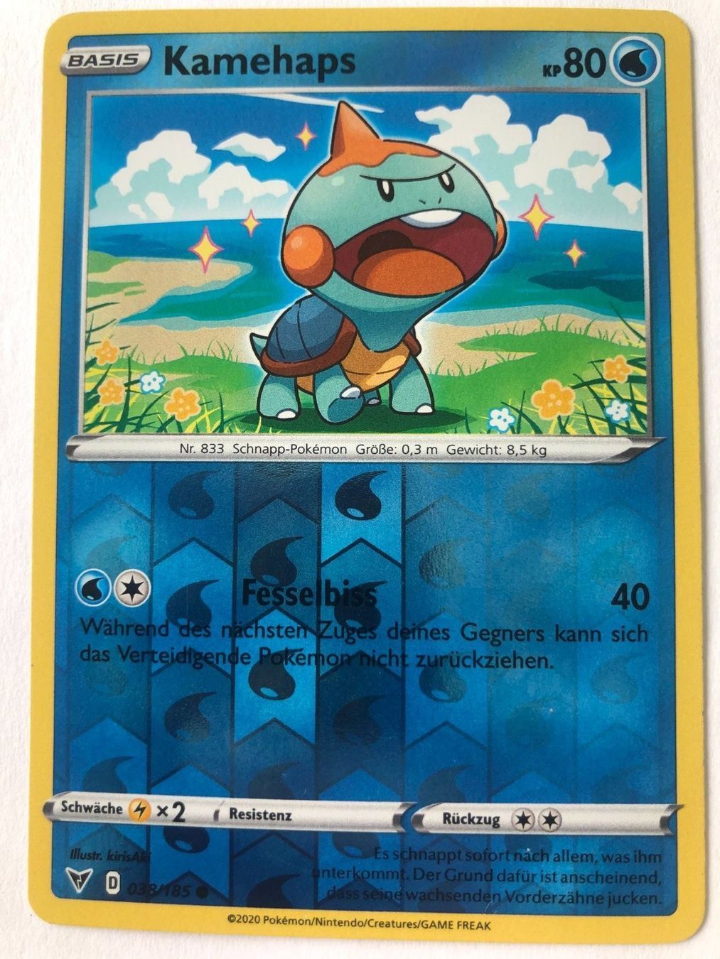 Pokémon Carte collezionabili: Kamehaps - Reverse Holo – Nuovo (secondo la descrizione) da Nussbaumen AG venduto da Pika-Shop