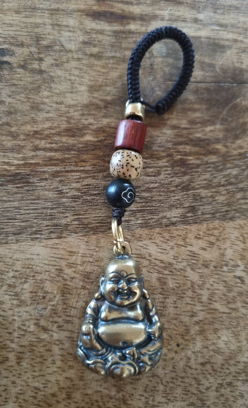 Portachiavi: hübscher Schlüsselanhänger mit Buddha – Nuovo e nell'imballaggio originale da Gattikon venduto da myartshop