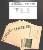 1964 Postkartenset (32 x) XXX Serie X ** LUXUS (P VIII 1000)