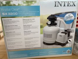 Intex Krystal Clear Sandfilterpumpe SX3200 - NEU!