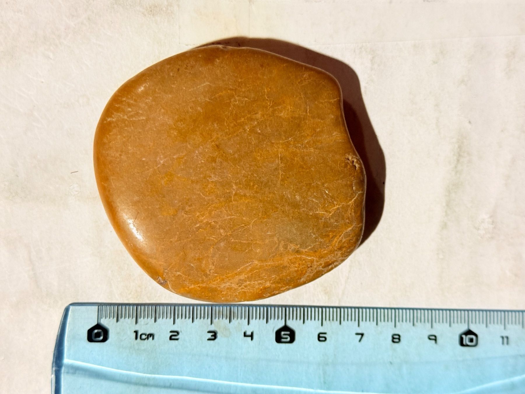 Mineralien & Heilsteine: Jaspis in warmem rotbraun. 122g. Heil-oder Massagestein! – Neu und originalverpackt aus Zuerich von SonderArt-Wertgut 4