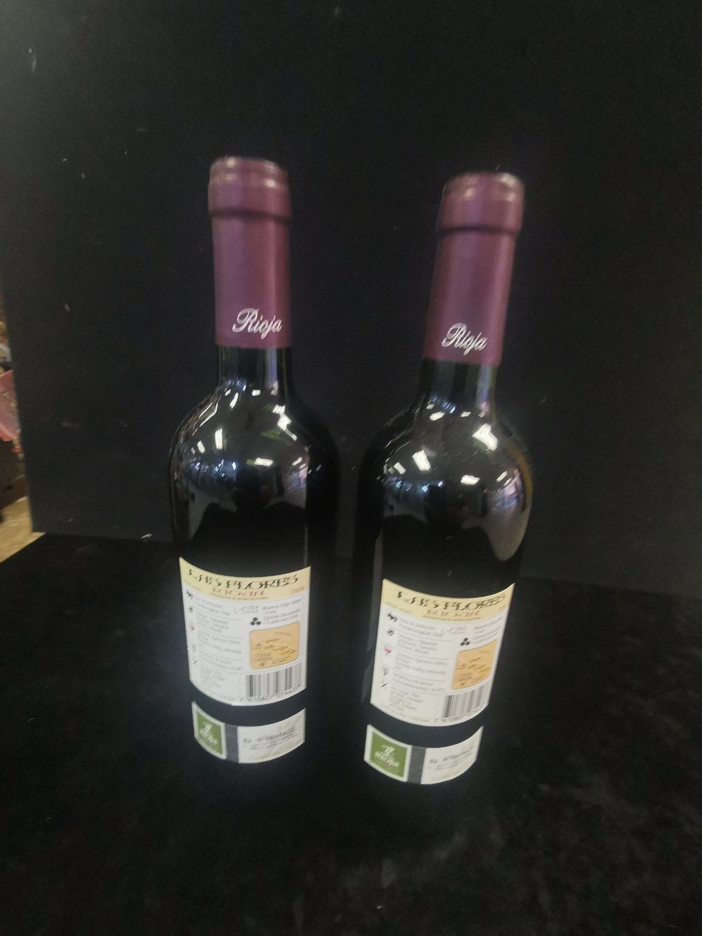 Wein: Lot de 2 LAS FLORES RIOJA 2009 – Neu (gemäss Beschreibung) aus Genève von Leboucheoreilles 6