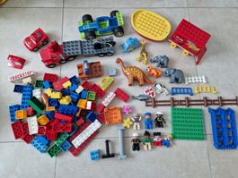 Lego Duplo Set gemischt, Steine, Autos, Tiere, etc.
