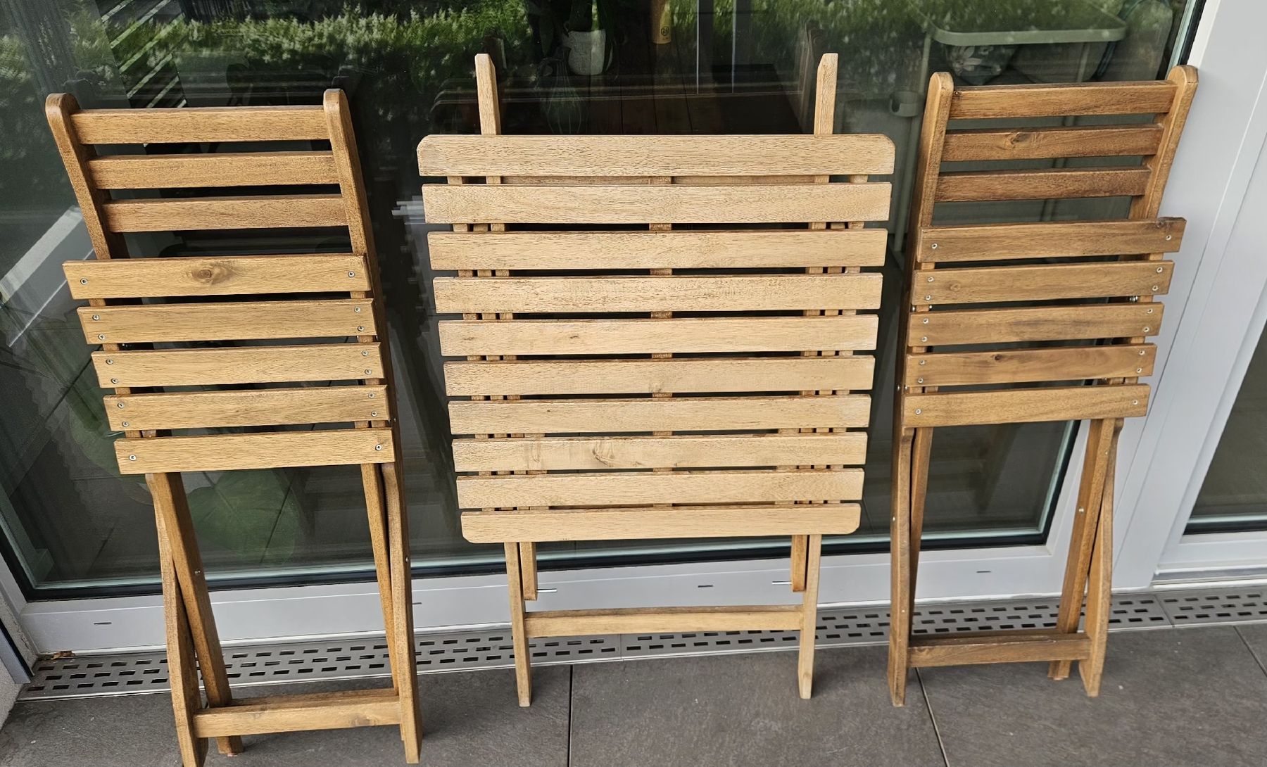 Tischset: Ensemble table et 2 chaises de terrasse, 2 coussins offerts – Neu (gemäss Beschreibung) aus Lausanne von ram_tw68 7