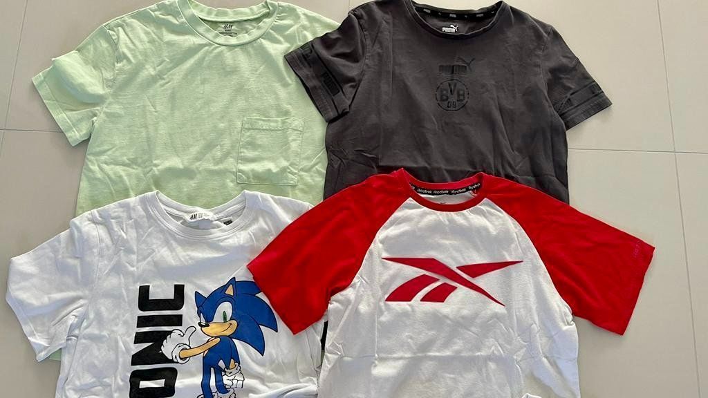 Camicie, T-shirt & Polo: 6 Knaben T-Shirts – Usato da Rheineck venduto da pssesolnet