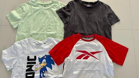 6 Knaben T-Shirts