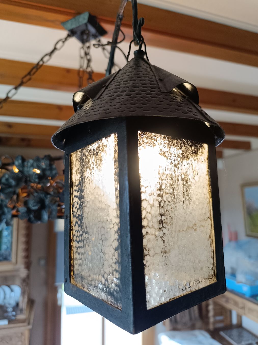 Lustres & lampes de plafonds: Lustre en fer forgé – D'occasion à Cossonay-Ville par Aryann34 5