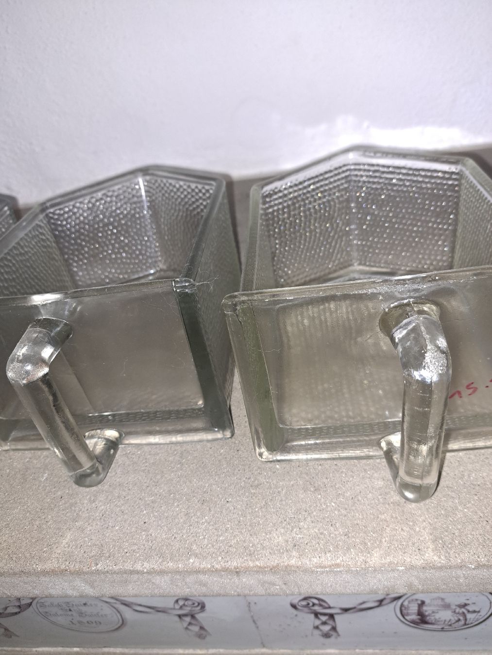 Verres: 6 Glasschütten  – D'occasion à Kölliken par Upcycling-by-Mc-TAM 1