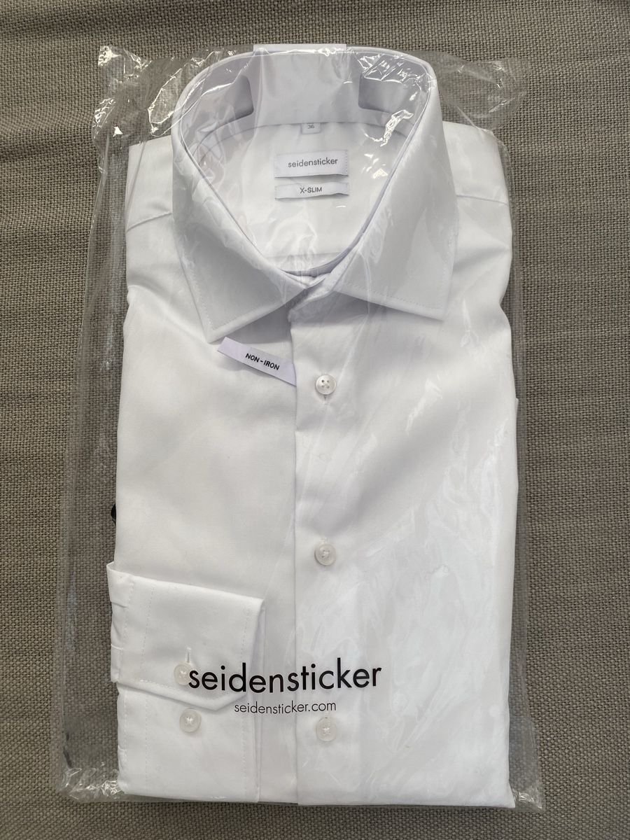 Hemden: Hemd weiss x-slim Seidensticker Gr. 36 – Neu und originalverpackt aus Lyss von Shantishiva