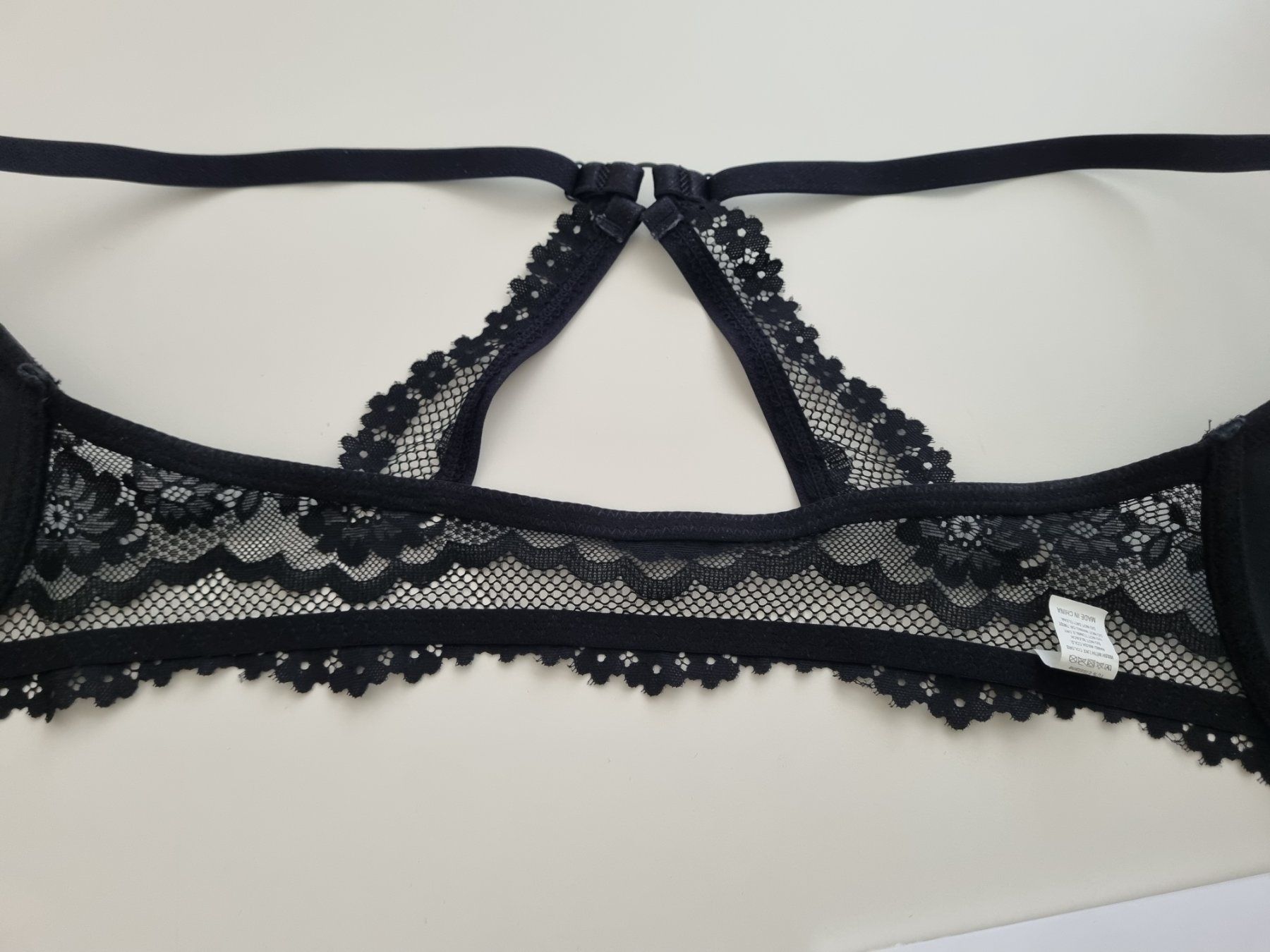 Autres dessous: BH schwarz D 75 mit Vorderverschluss – Neuf avec emballage d'origine à Zofingen par Felpa 4