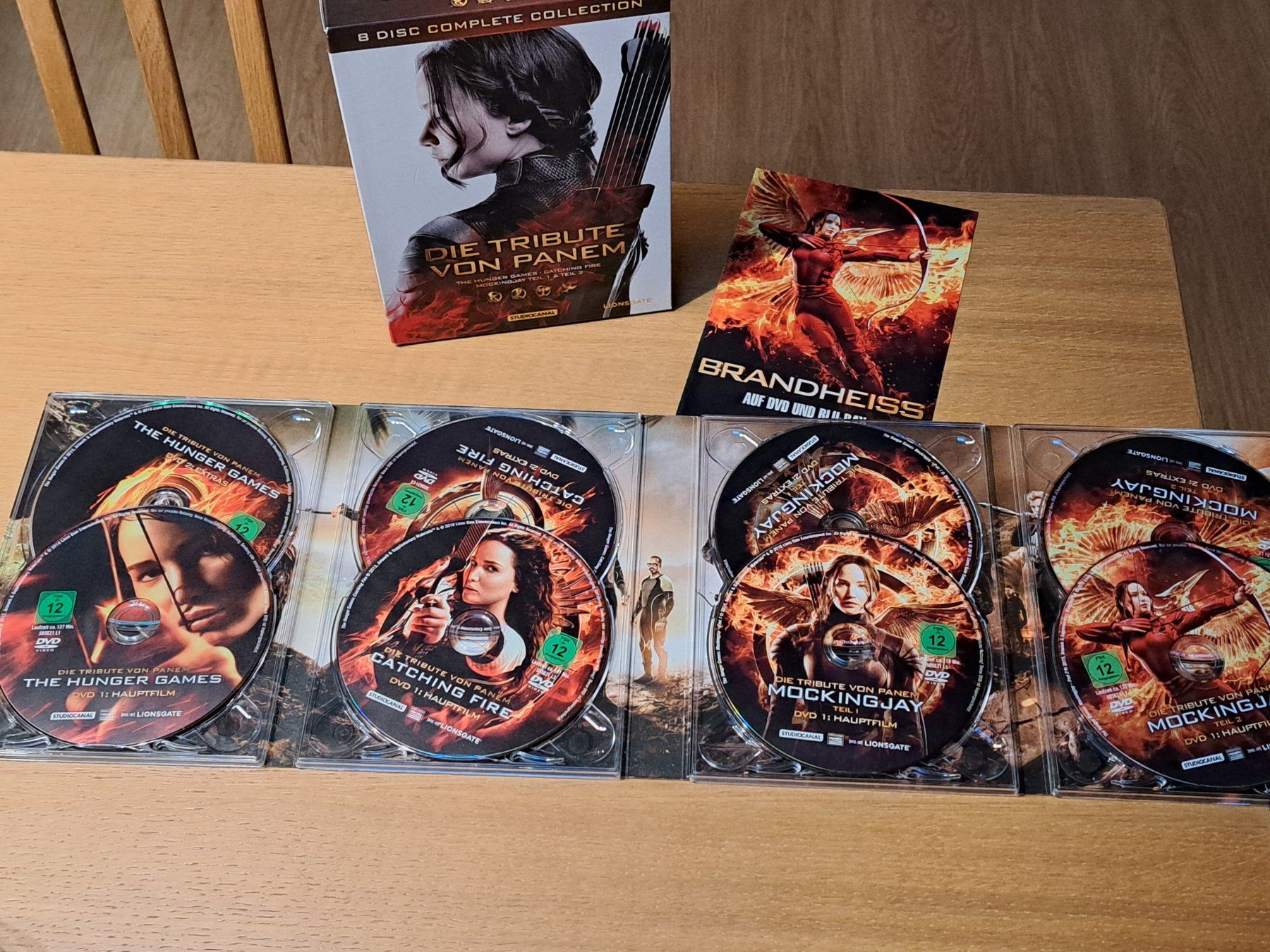 Alle DVDs: Die Tribute von Panem Hunger Games, Caching Fire, Mockingjay – Gebraucht aus Unterseen von Kanica 5