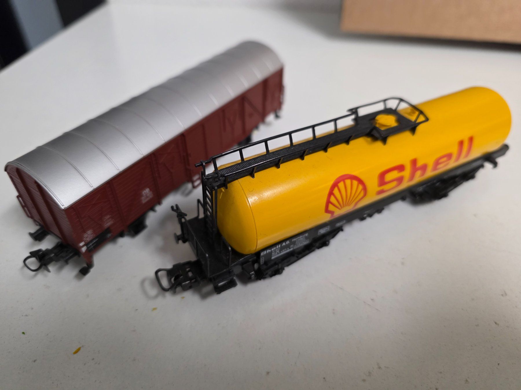 Märklin Modellini di ferrovie: Märklin 2 wagons dès 1.-fr – Usato da bassecourt venduto da biagio101 1