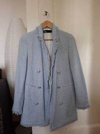 Blazer Zara Xs bleu ciel