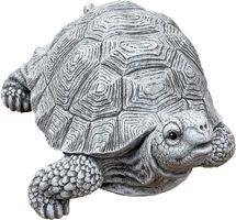 Schildkröte Gartenfigur Gartenskulptur Steinfigur ‪