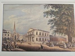 Historische Zürcher Stadtansichten, Plätze und Strassen