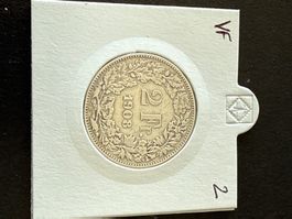 Suisse - 2 francs - 1908 - Silver Coin