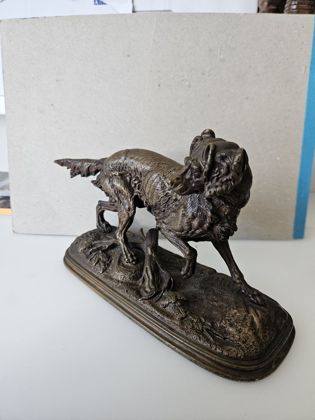 Statuette: Bronze Figur E.DELABRIERRE  – Usato da Adlikon b.Regensdorf venduto da kuka02 1