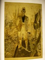 Foto Vegativ 9 mal 6 cm. Flexiblem Film aus dem 1930er. Jahr