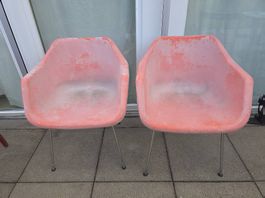 3 Vintage design Stühle original aus den 60er  Robin Day
