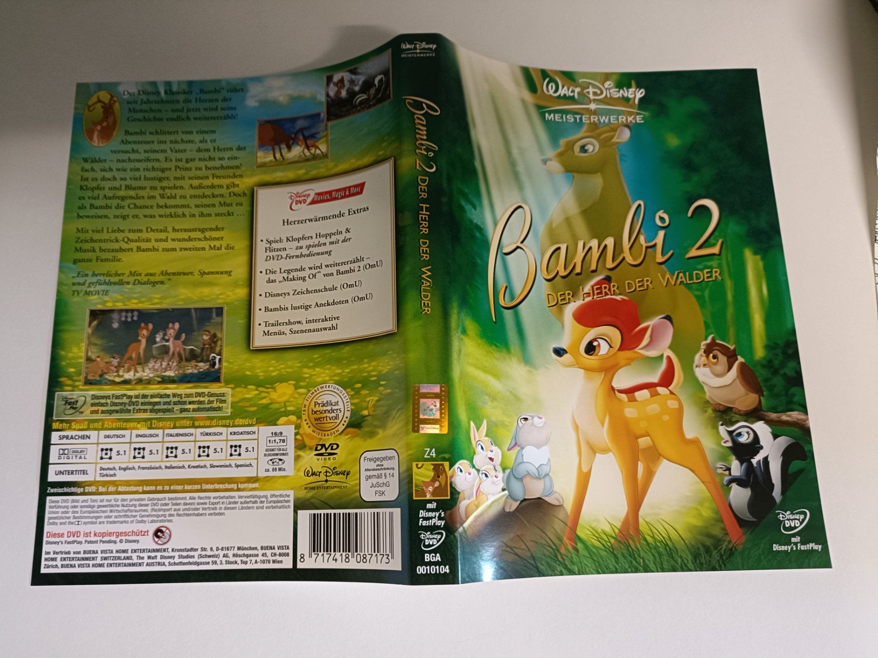 Tutti i DVDs: Bambi 2 – Usato da Köniz venduto da Movieportal007