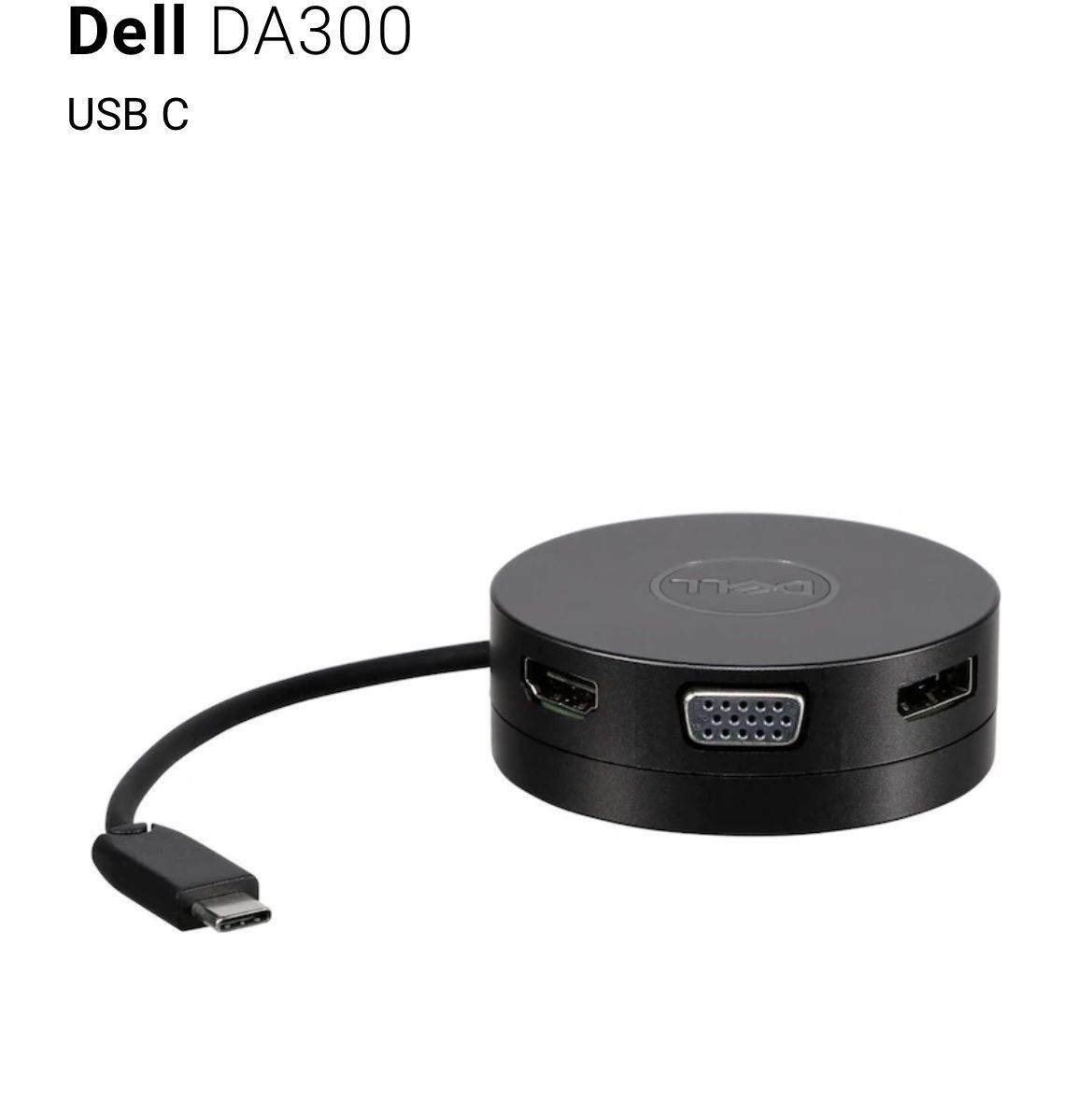 Dell Docking station: Dell DA300 USB-C multiport Adapter – Usato da Grenchen venduto da Lego1as 2