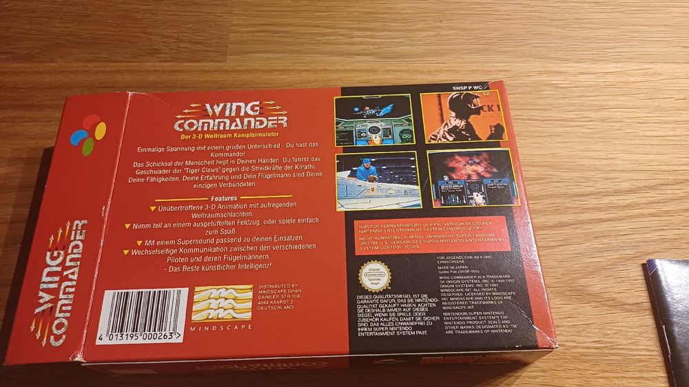 Nintendo Giochi: Wing Commander Super Nintendo SNES OVP Spiel Pal Version  – Usato da Aarau venduto da Kaesekuchen2000 4