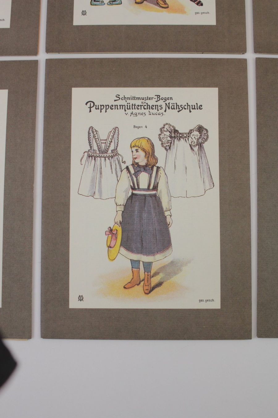 Cartamodelli: Vintage Puppen Schnittmuster Agnes Lucas Nähschule – Usato da Basel venduto da IRMAundFRED 6