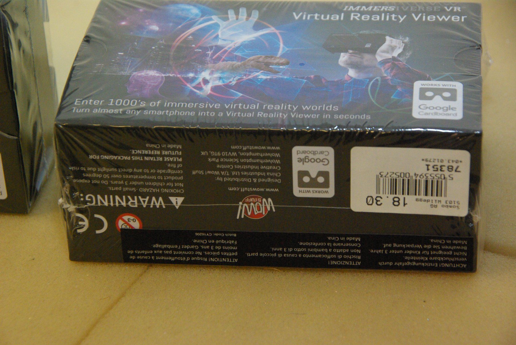 VR Brille: 2x VR Virtual Reality 3D-Brille, schwarz – Neu und originalverpackt aus Herisau von Cevianer1844 2