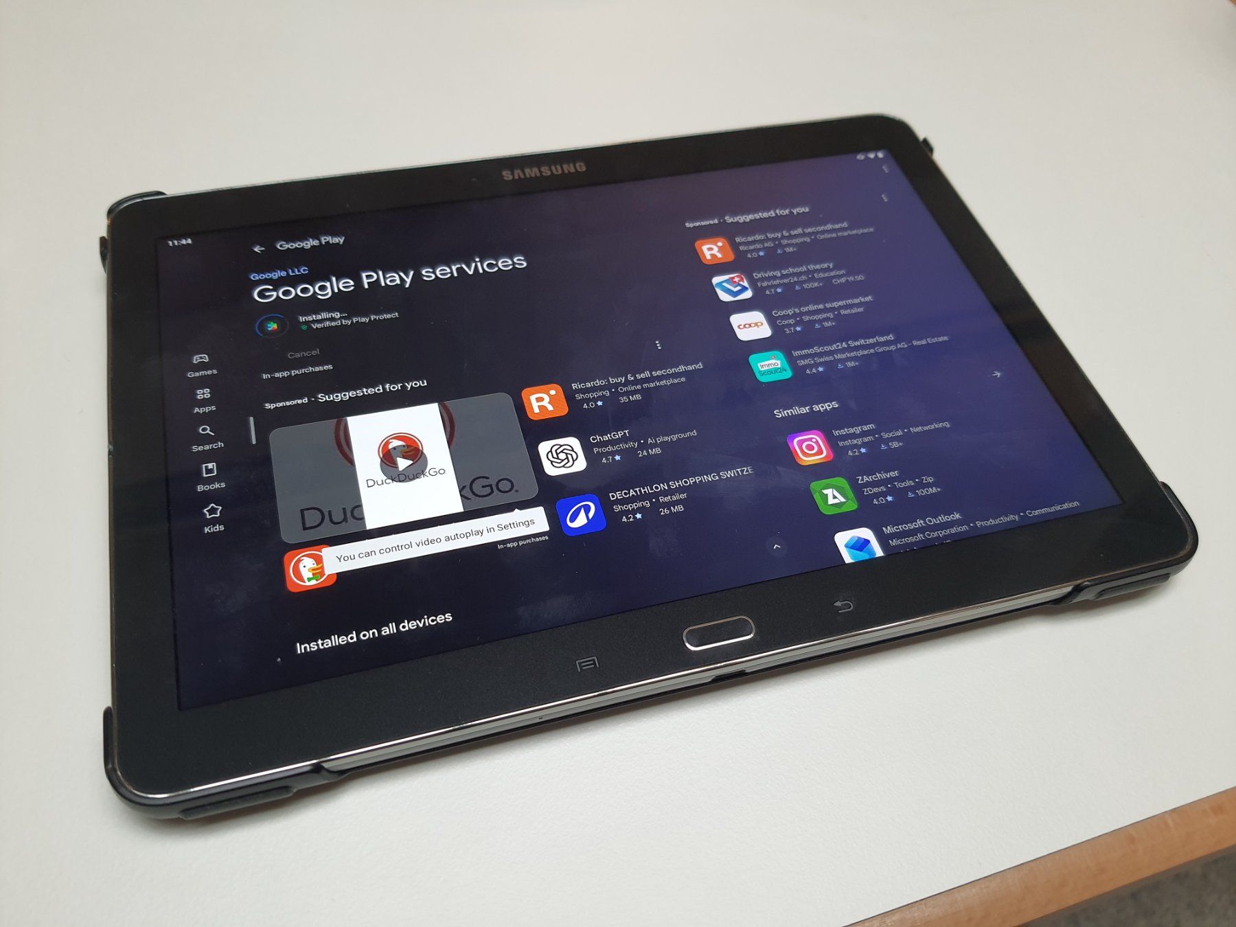 Samsung Tablet PC: Samsung Galaxy Note 10.1 2014 mit sPen – Usato da Flawil venduto da rcnkr 1