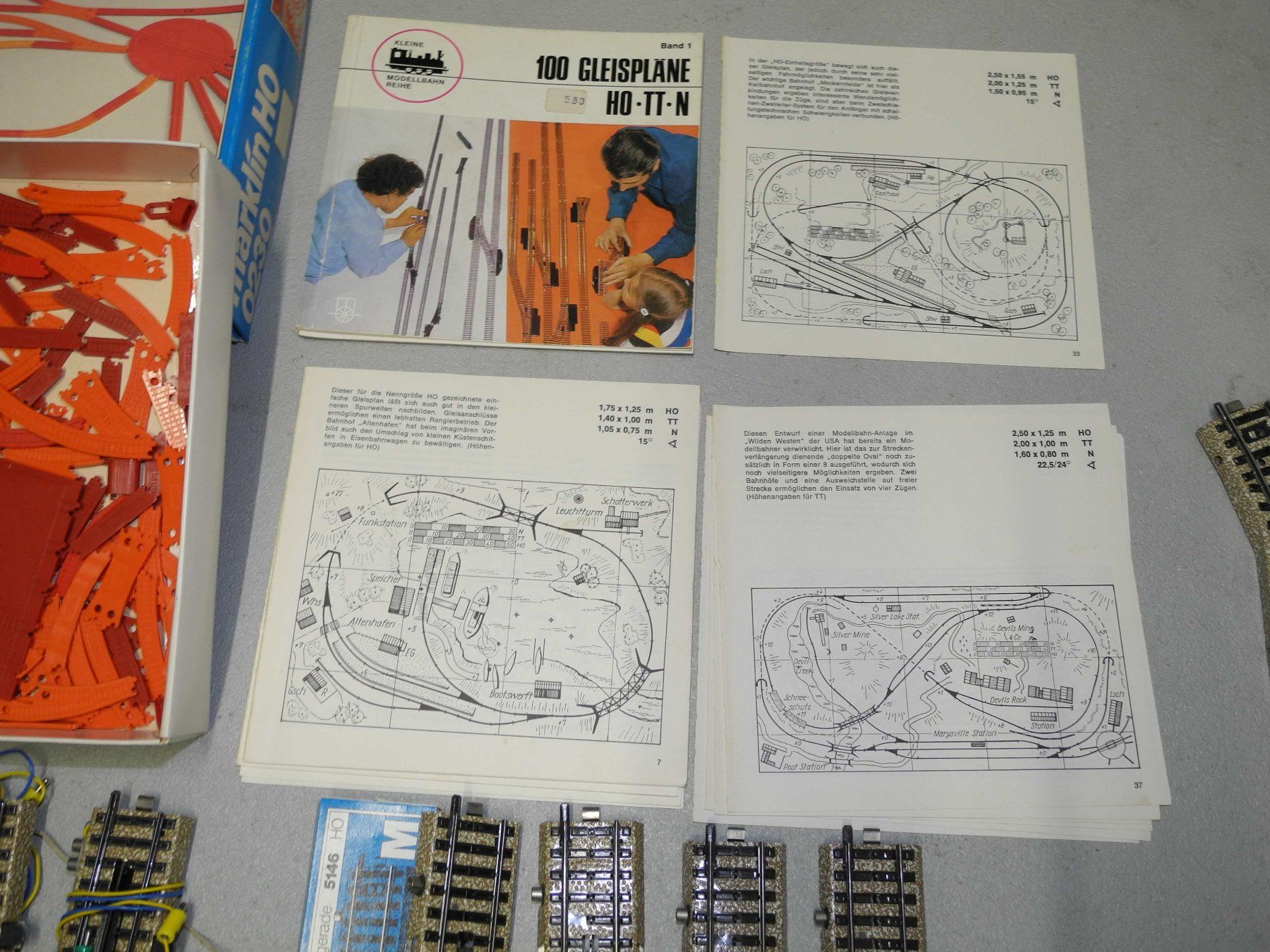 Märklin Modellini di ferrovie: Märklin HO M-Gleis Konvolut – Usato da Güttingen venduto da romli 3