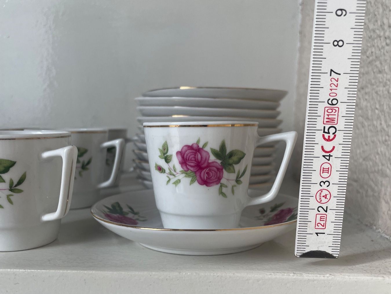 Tazze: 12 x Mokka Tassen - Vintage – Usato da Minusio venduto da Pink222 3