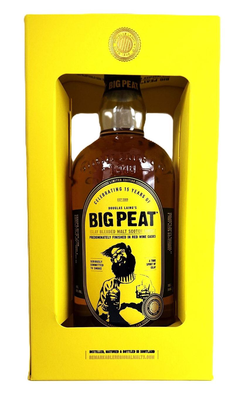Bevande alcoliche: BIG PEAT 15TH ANNIVERSARY – Nuovo e nell'imballaggio originale da Menziken venduto da Beguan